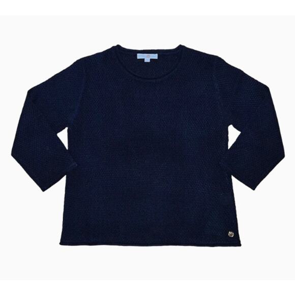 Brown Bowen & Company Sea Island Sweater- Nantucket Navy - Picture 2 of 6